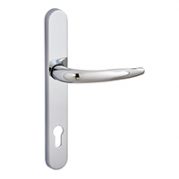 Quantum long back plate door handle